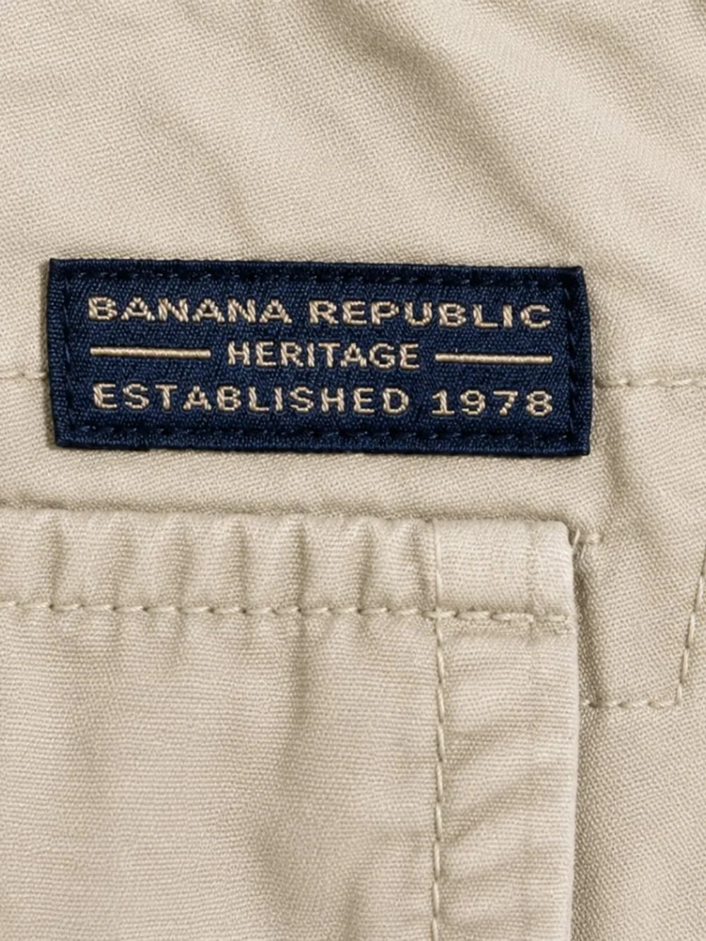 NWT Banana Republic Heritage Cargo Pants Men's 34x32 Khaki Utility Relaxed Fit